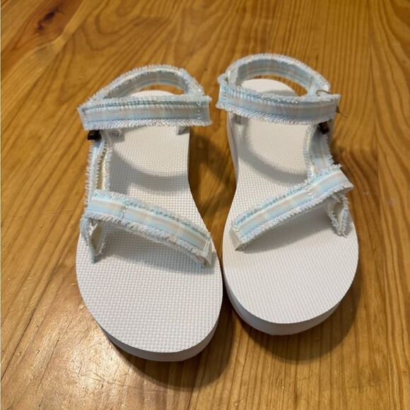 NWB Teva Women's Midform Universal Fray Frazier Light Multi 1118954 Women’s SZ 9 - Picture 3 of 12